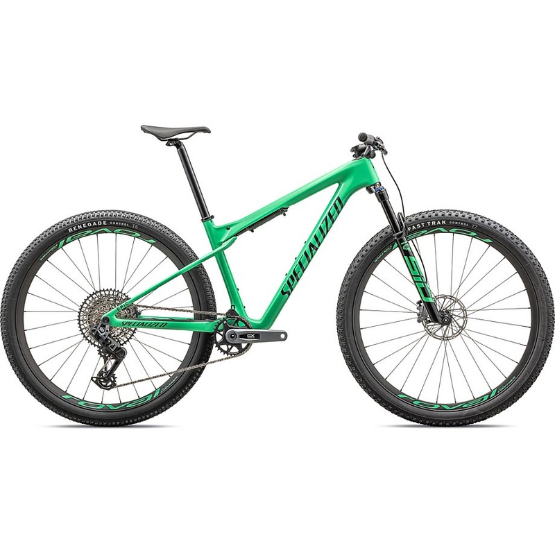 2024 Specialized epic wc expert bike gloss electric green / forest green pearl s