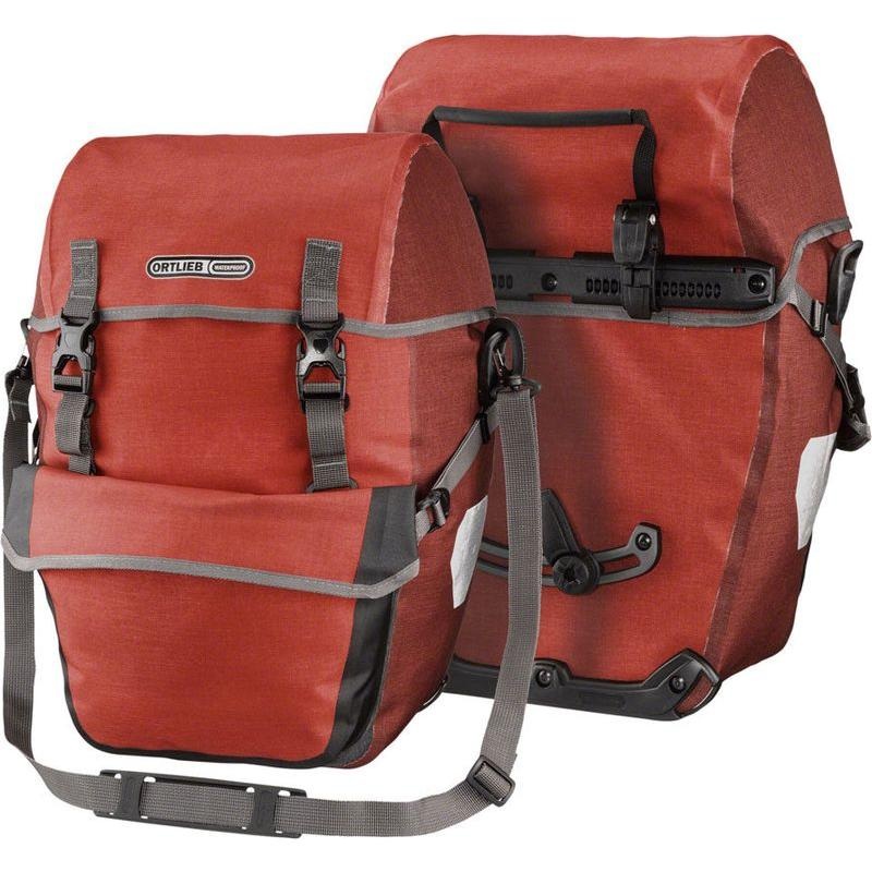 Ortlieb Bike-Packer Plus Panniers – 42L Pair Salsa/Dark Chili
