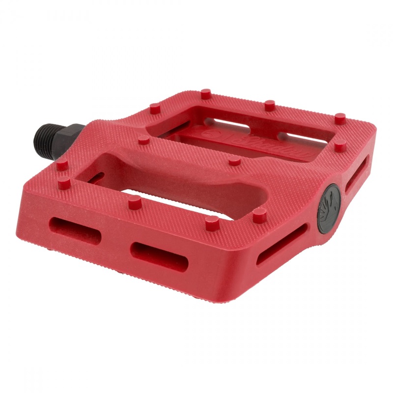 The Shadow Conspiracy Surface Pedals – Platform, Plastic, 9/16″, Crimson Red