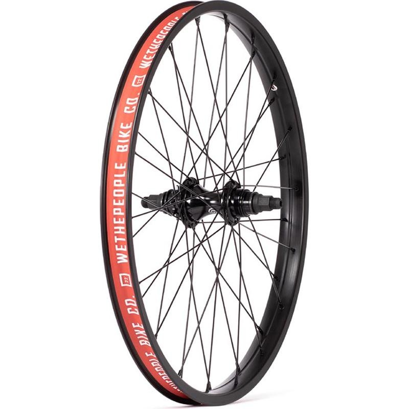 WeThePeople, Audio, Wheel, Rear, 22″, Holes: 36, 14mm, 110mm, Rim, BMX Cassette