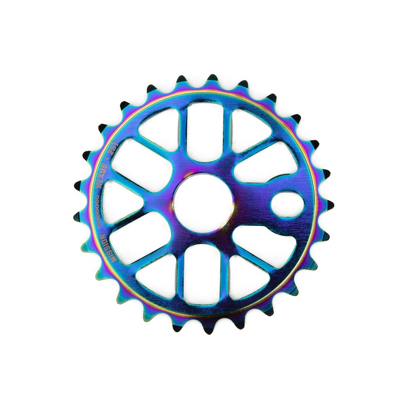 Mission Nexus 25t BMX Sprocket / Chainwheel – Oil Slick