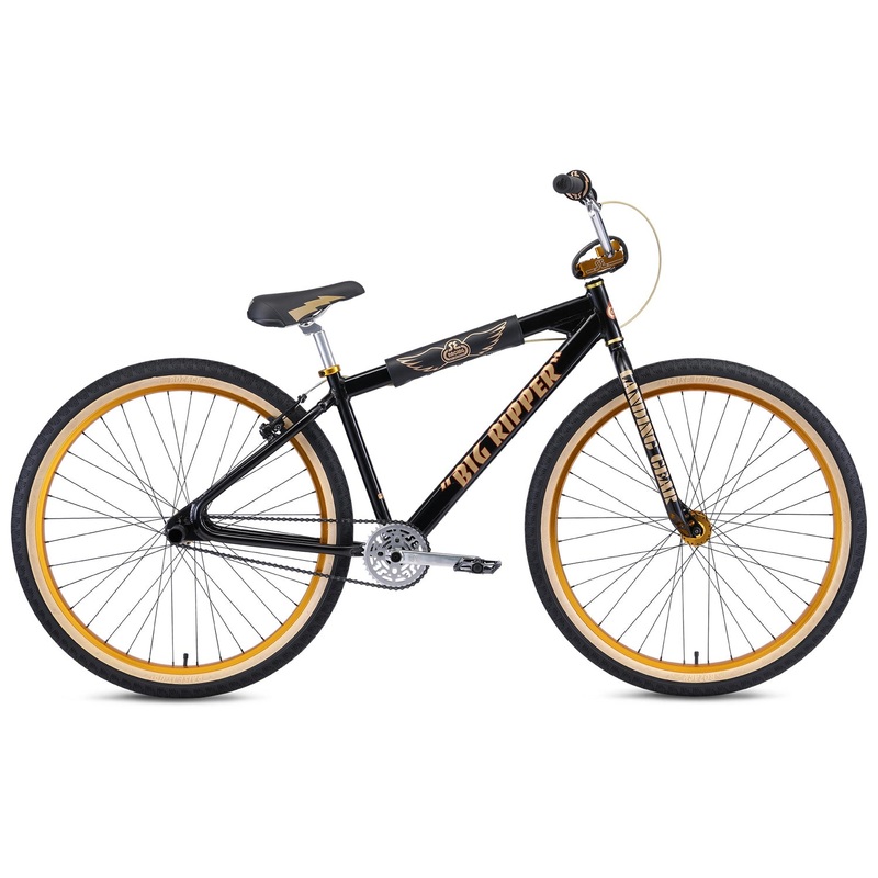 SE Bikes Big Ripper 29″ BMX Freestyle Bike-Classic Black