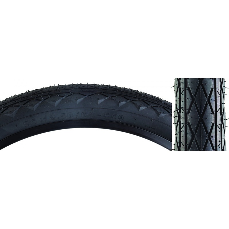 Sunlite REvos 26 x 2.5 Clincher Wire TPI 65 Black/Black Reflective Tire