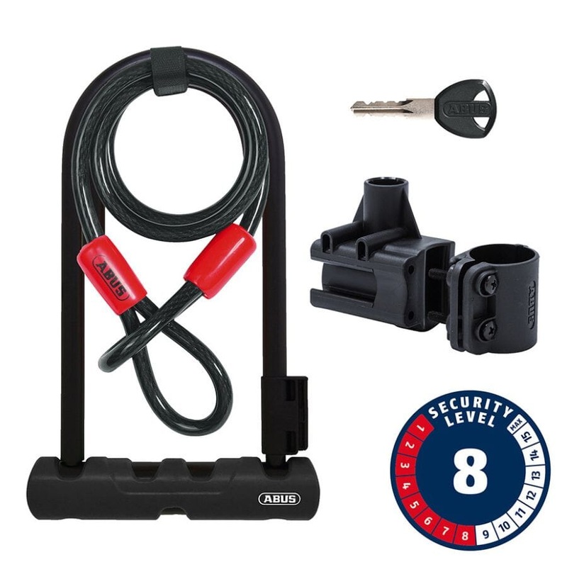 Abus Ultra 410K U-Lock + Cobra
