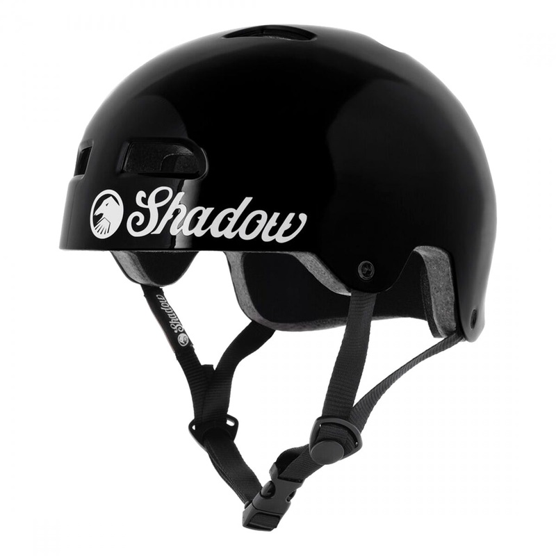 BMX Helmet The Shadow Conspiracy Classic BMX/Skate ABS Shell Gloss Blk Small/Medium