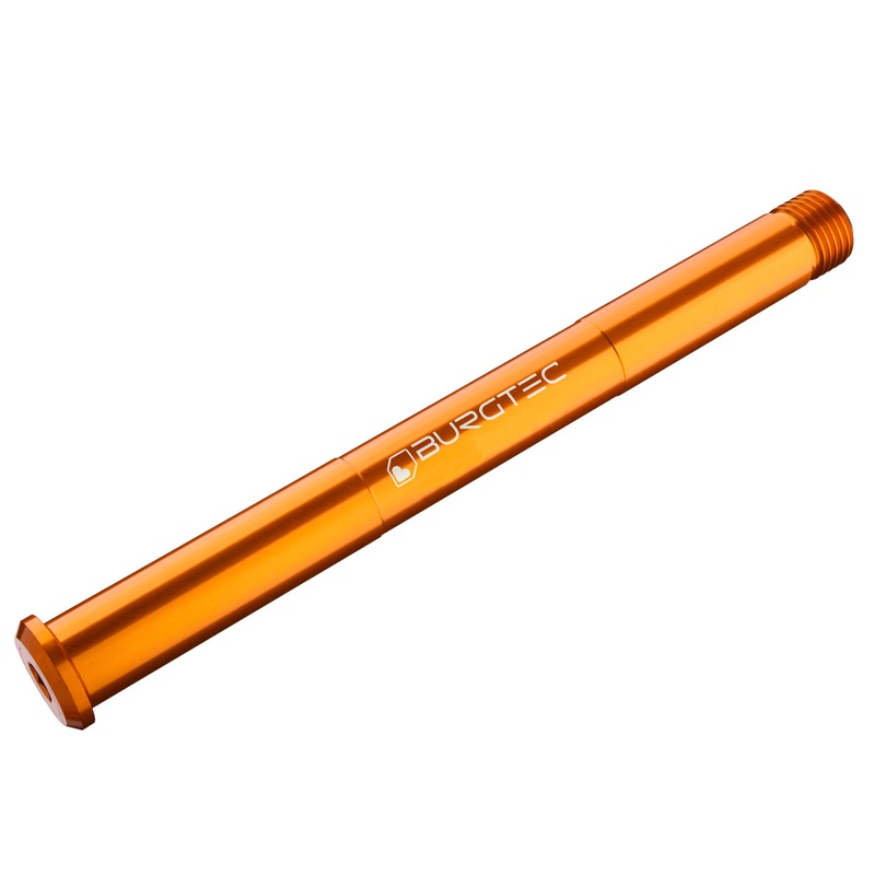 Burgtec RockShox Fork Axle 15x110mm – Iron Bro Orange