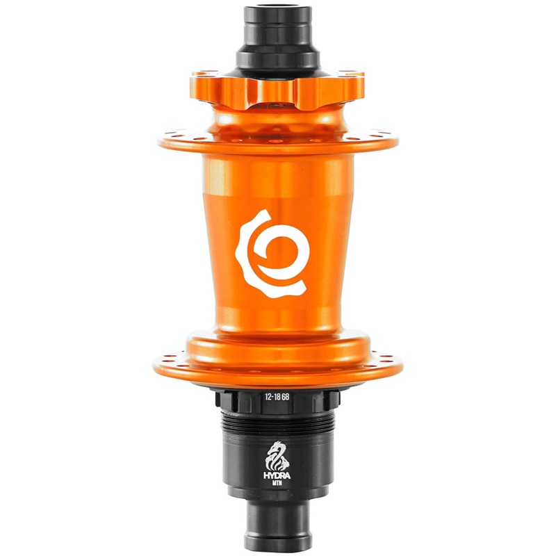 Industry Nine Hydra Classic Rear Hub – 12 x 148mm, 6-Bolt, XD, Orange, 32H