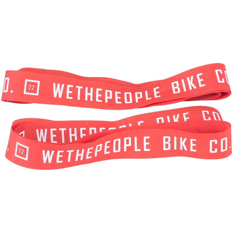 We The People Nylon 22″ Rim Tape Set, Red