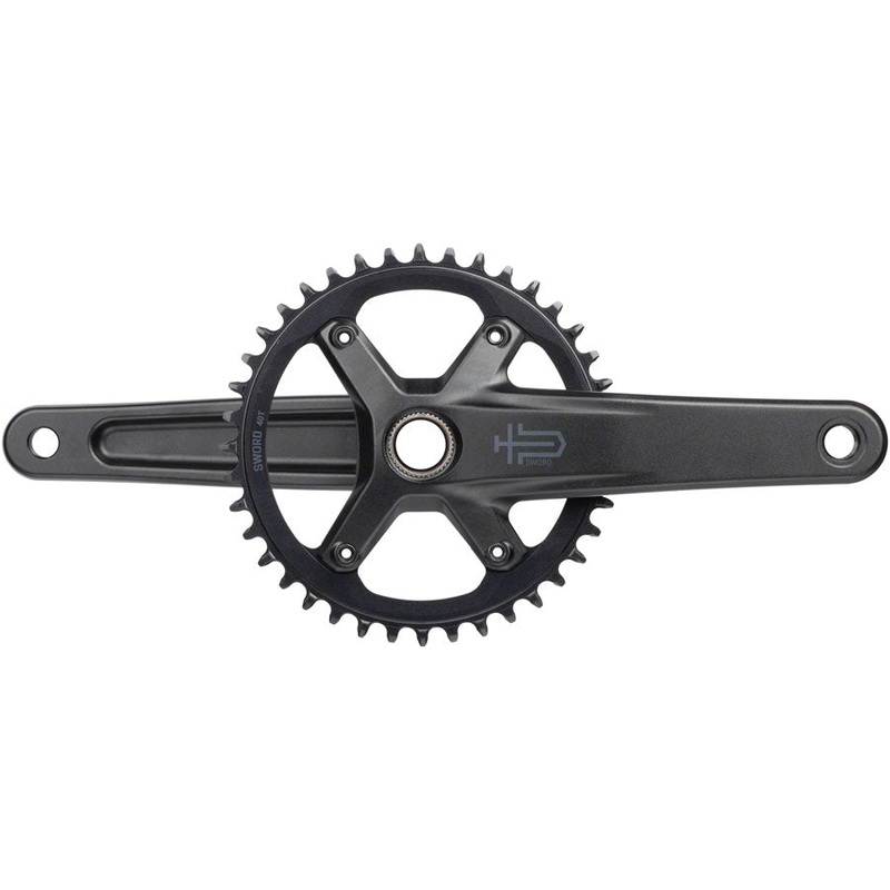 Sword 1x Crankset – 170mm 10-Speed 40t 110 Asym BCD  24mm Spindle BLK