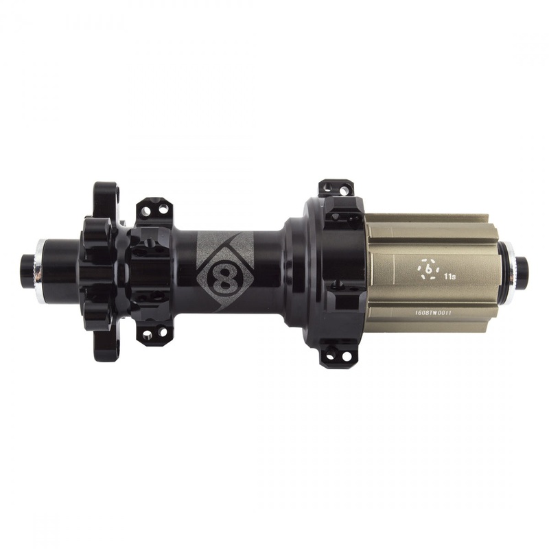 Origin8 RD-1110 Elite Road Disc Hubs RR 24H Blk 9-11s Campy