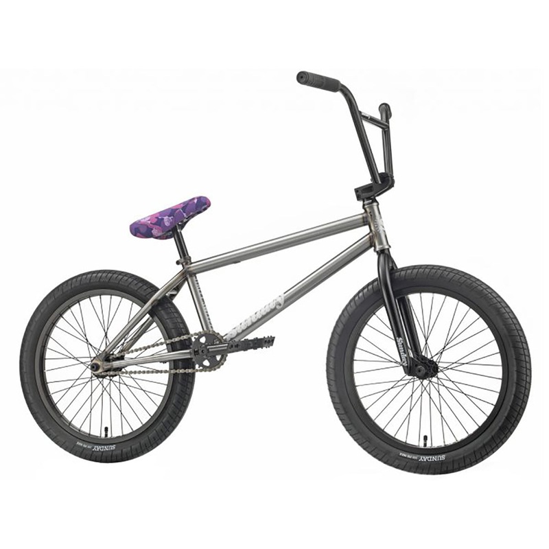 Sunday Street Sweeper Seeley Signature 20.75″TT Bike-Matte Raw