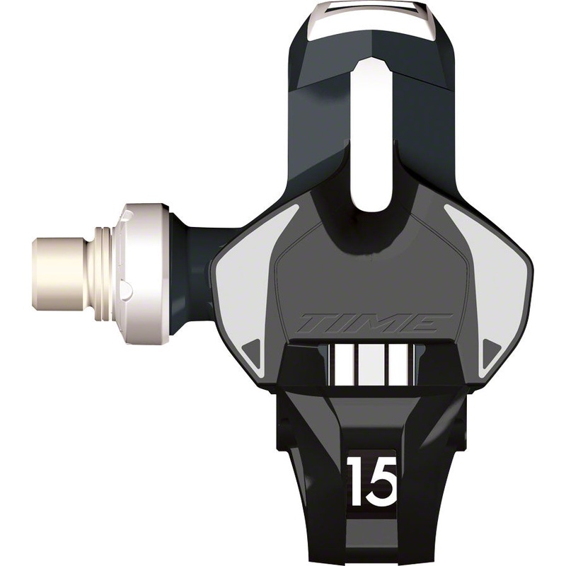 Time XPRO 15 Pedals – Single Sided Clipless  Carbon 9/16″ White/Black