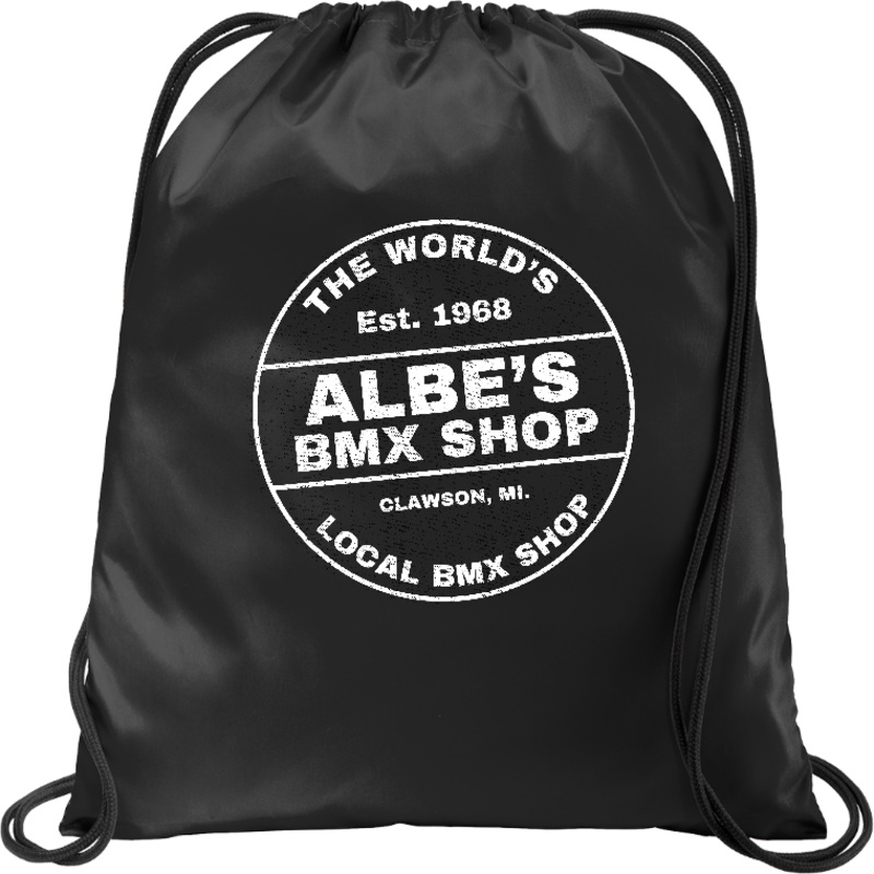 Albe’s Shop Drawstring Backpack
