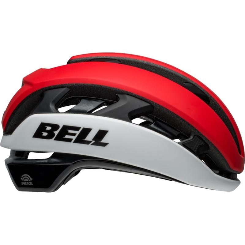 Bell Bike XR Spherical Bicycle Helmets Matte/Gloss Crimson/White Small