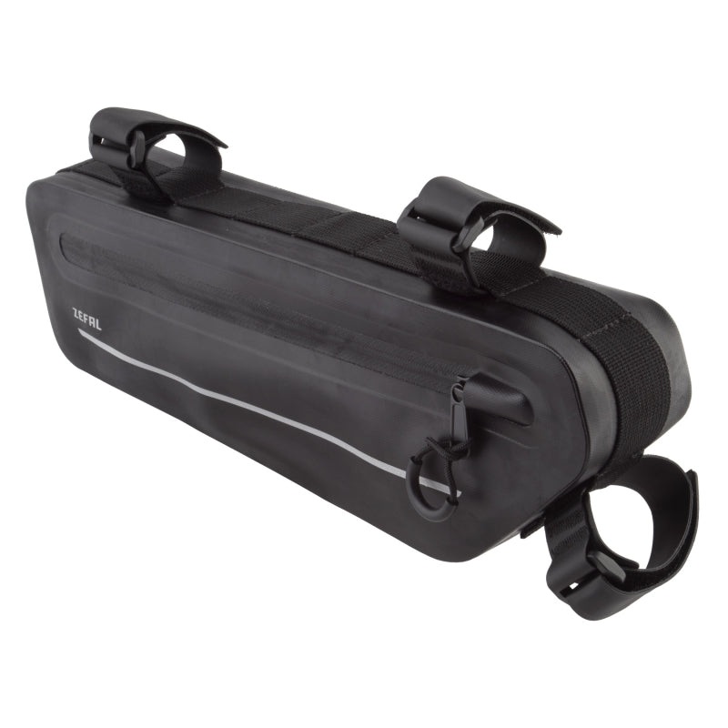Zefal Z Adventure Frame Bag Velcro Straps 11×5.1×2.5` 134 c.i. Black