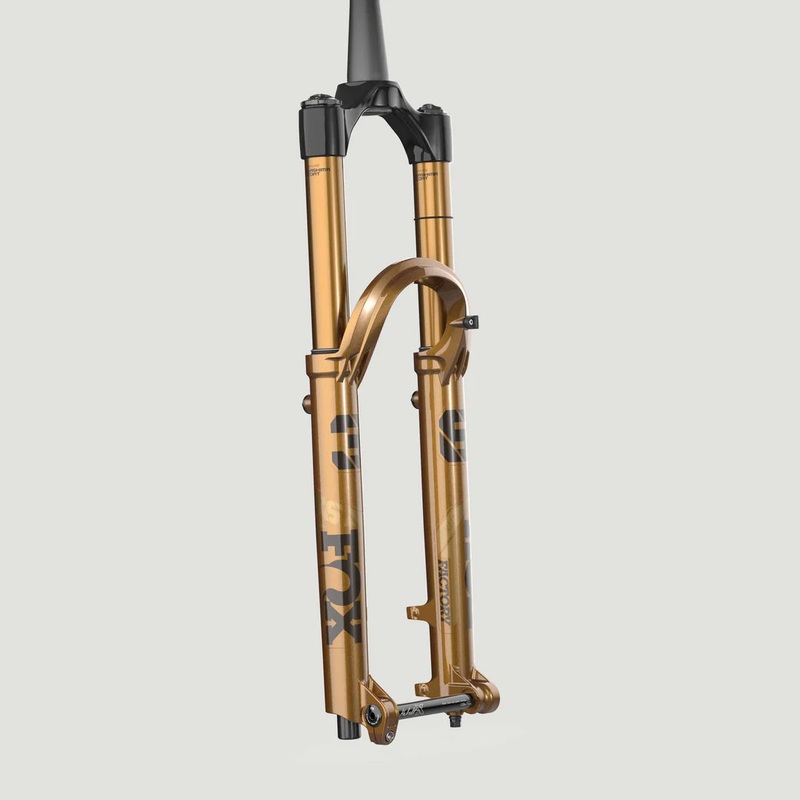 2025 Fox 36 Float Podium Gold Factory Series Mountain Bike Fork – 29″, 160mm, 44m offset, Grip X, 15 x 110