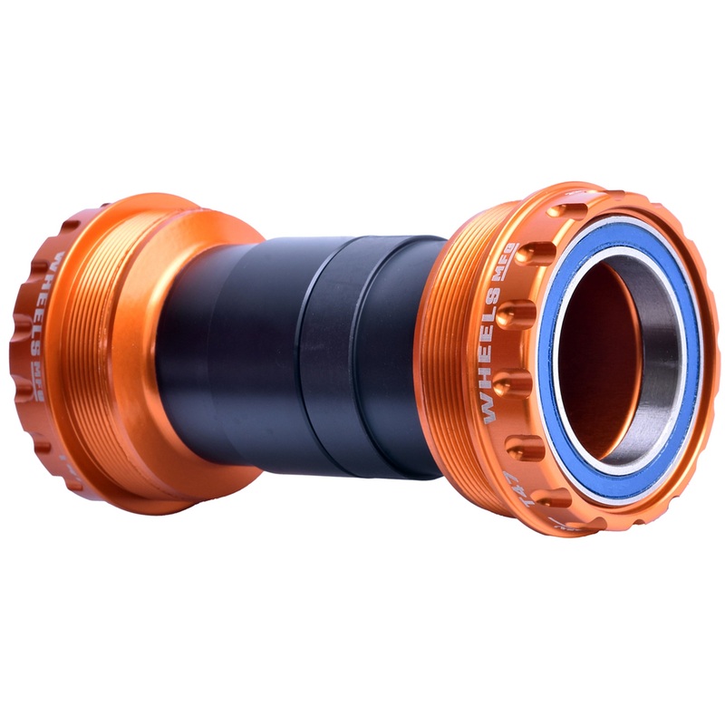 Wheels Mfg T47 Outboard Threaded BB, 30mm, Base, Orange NLS