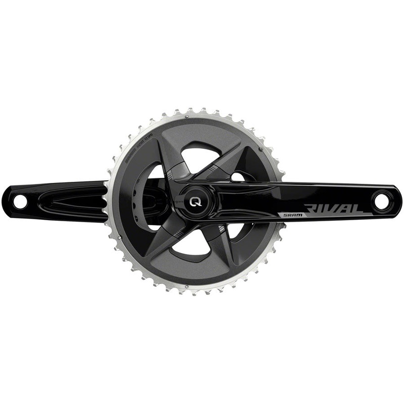 SRAM Rival AXS Wide Power Meter Crankset – 175mm 12-Speed 43/30t Yaw 94 BCD DUB Spindle Interface BLK D1