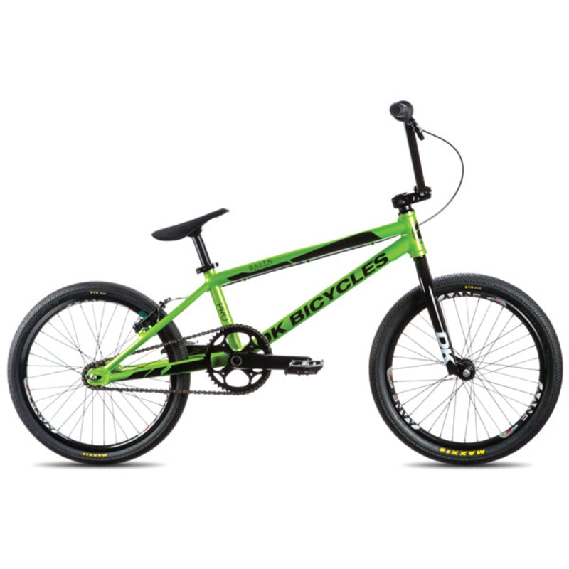 DK Elite BMX Bike-Pro XL-Gloss Green/Black