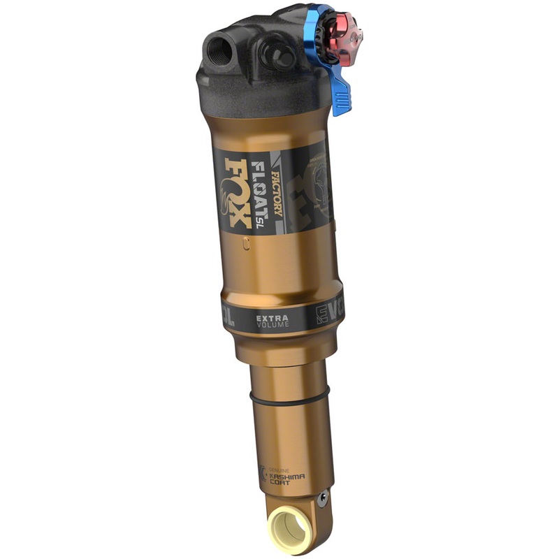 FOX FLOAT SL Factory Rear Shock – Trunnion Metric 165 x 45 mm 3-Postion Lever EVOL SV Kashima Coat