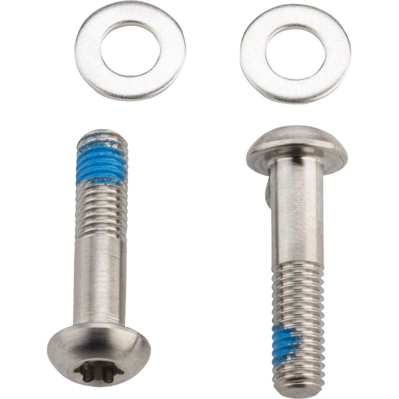 Premium Titanium SRAM Flat Mount Disc Caliper Bracket Bolts  Lightweight, Corrosion-Resistant Fasteners for Bicycle Disc Brake Installation