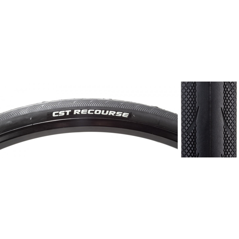 Tire Cstp Recourse 700X28 Black Wire