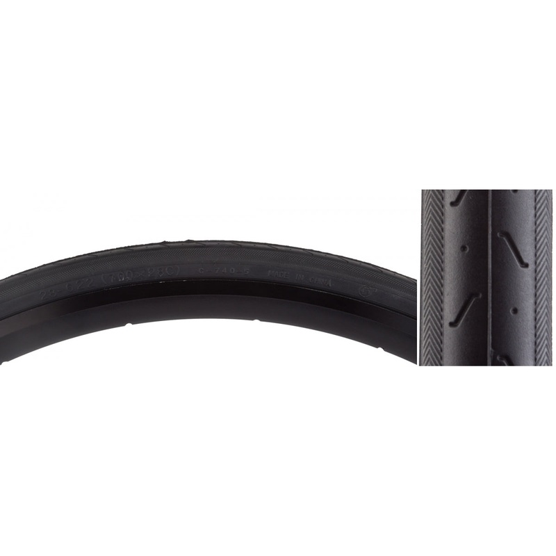Tire Sunlite 700X28 Cst740 Black/Blk S-Hp Wire