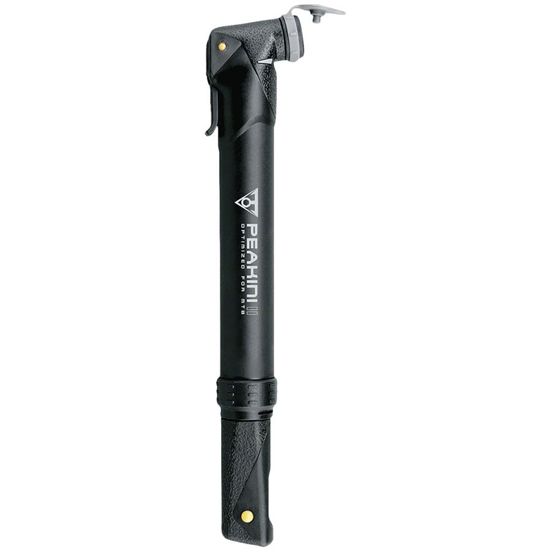 Topeak Peakini II Mini Pump – 90psi, Black