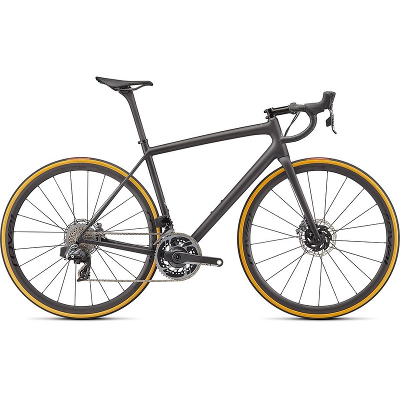 2022 Specialized aethos S-Works etap bike carbon / chameleon eyris color run / chrome foil 58