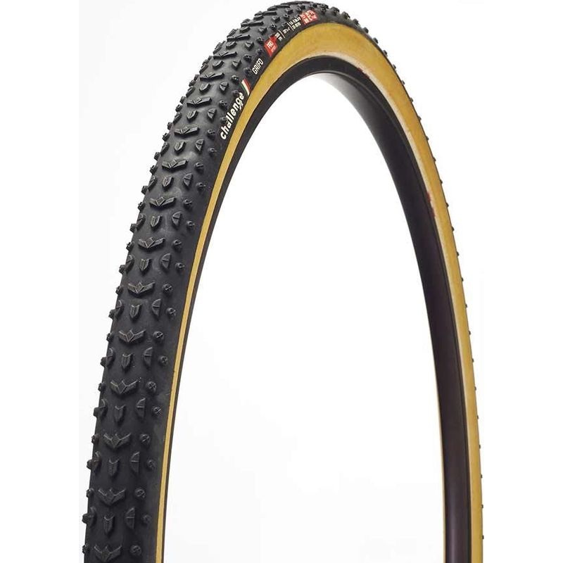 Challenge, Grifo Pro, Tire, 700x33C, Folding, Clincher, Natural, SuperPoly, PPS, 300TPI, Tanwall