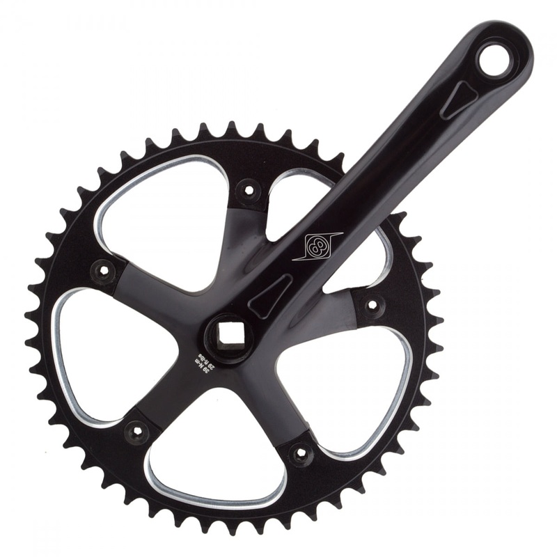 Origin8 Track/SS Crankset 170×46 Aluminum 103mm JIS Square Taper