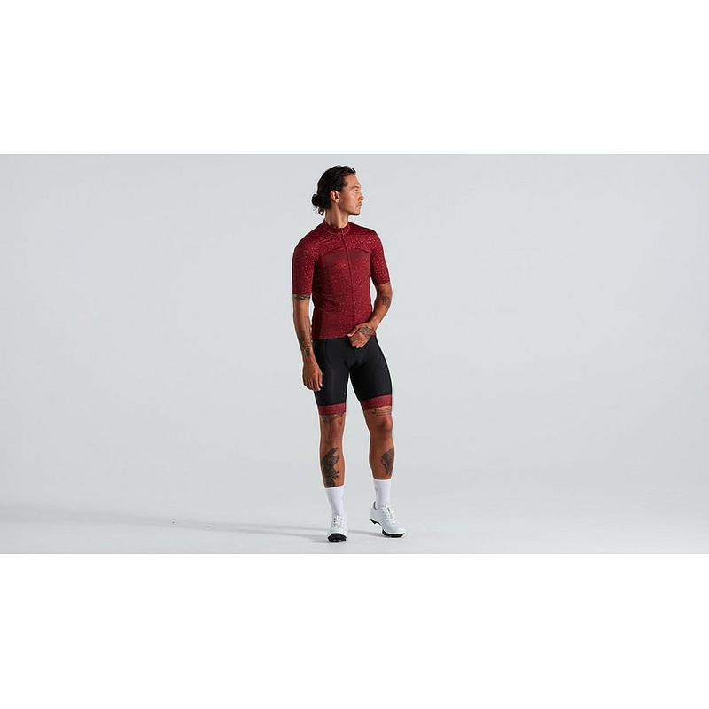 Specialized rbx logo jersey ss men maroon l