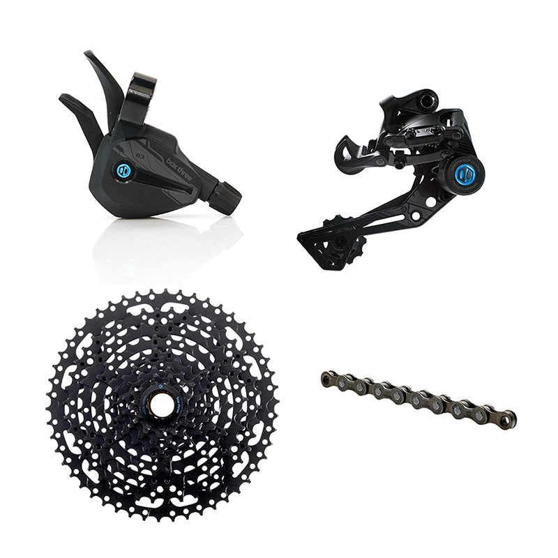 Box Three Prime 9 Wide Multi Shift Group Set Matte Black