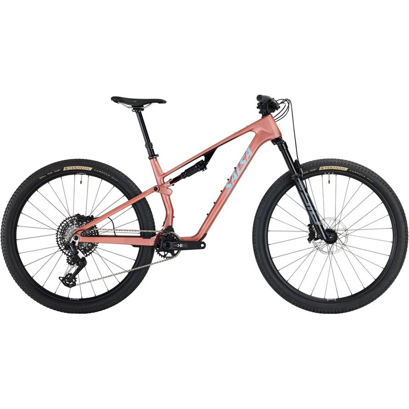 Salsa Spearfish C Eagle 90 Transmission Bike – 29″ Carbon Dusty Rose Small