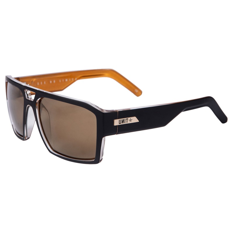 Unit Vault Polarised Sunglasses – Matt Black-Brown