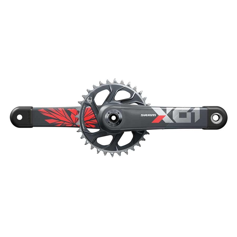 X01 Eagle DUB C3 Crankset Speed: 11/12 Spindle: 28.99mm BCD: Direct Mount 32 DUB 170mm Red SuperBoost+