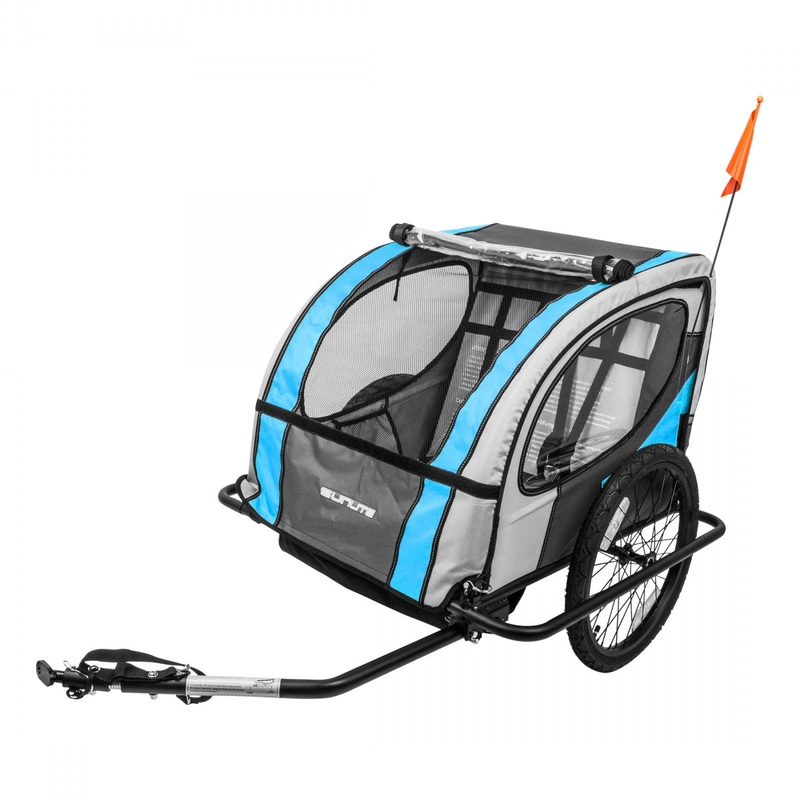 Trailer Sunlite Aly 20In Black-Frame&Whls Bu/Gy
