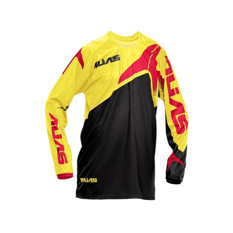 Alias 2014 B1 BMX Race Jersey-Yellow/Red
