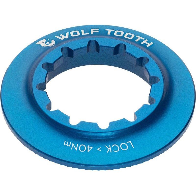 Wolf Tooth Centerlock Rotor Lockring – Internal Splined Blue