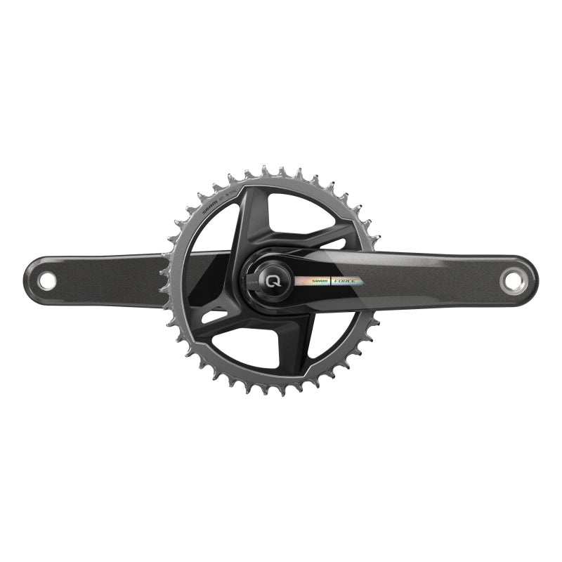 Force D2 1x Power Meter Crankset Speed: 12 Spindle: 28.99mm BCD: Direct Mount 40 DUB 170mm Black Road Disc