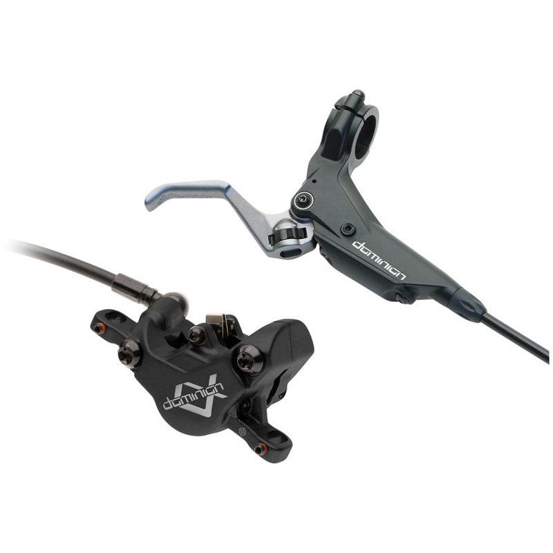 Hayes Dominion A2 SFL Hydraulic Disc Brake & Lever – Cross Country/Trail, Post Mount, Stealth Black/Bronze
