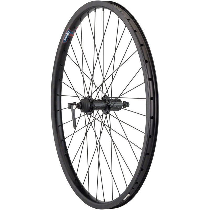 Value HD Series Rear Wheel – 26″ QR x 135mm Center-Lock Disc / Rim Brake HG 10 BLK