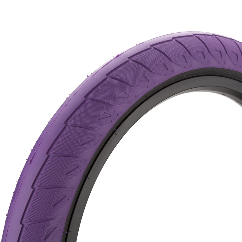 20×2.50 Cinema Williams BMX tire – Purple w/ Black Sidewall