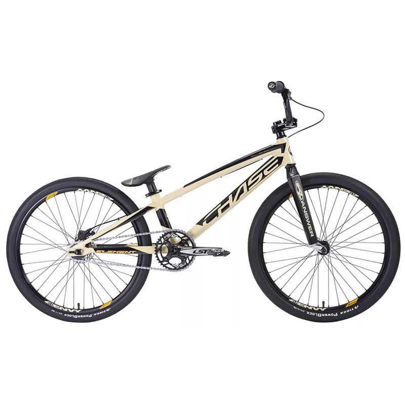 Chase Element Cruiser Plus 24″ BMX Race Bike-Black/Sand