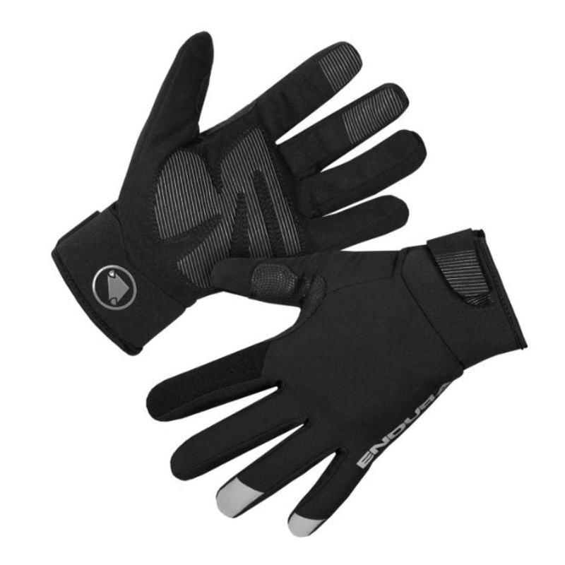 Endura Strike Waterproof Cycling Gloves – PFC-Free DWR, Breathable Membrane, Vibration Damping Gel, FULL Finger, Unisex Bike Gloves