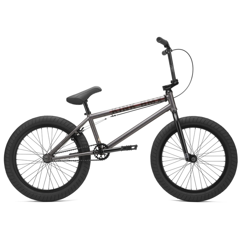 Kink Whip 20.5″TT BMX Bike-Matte Granite Charcoal