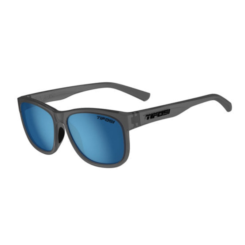 Tifosi Swank XL Satin Vapor Polarized Sky Blue Lens Sunglasses