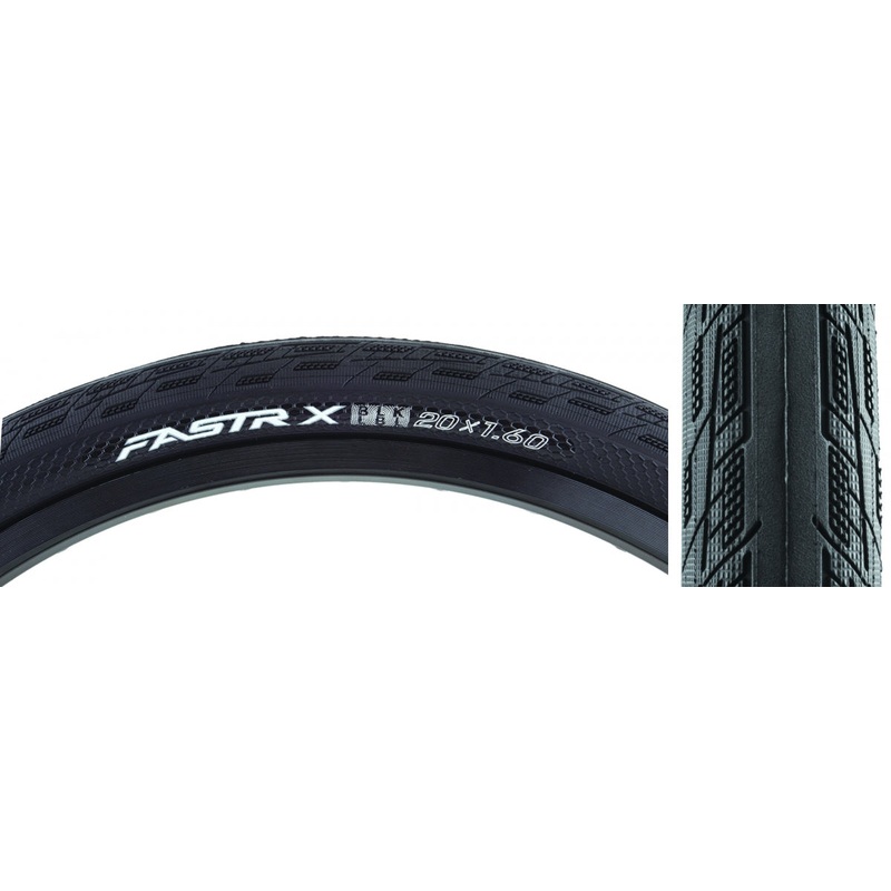 Tire Tioga Fastr X Black Lbl 20X1.6 Fold Black