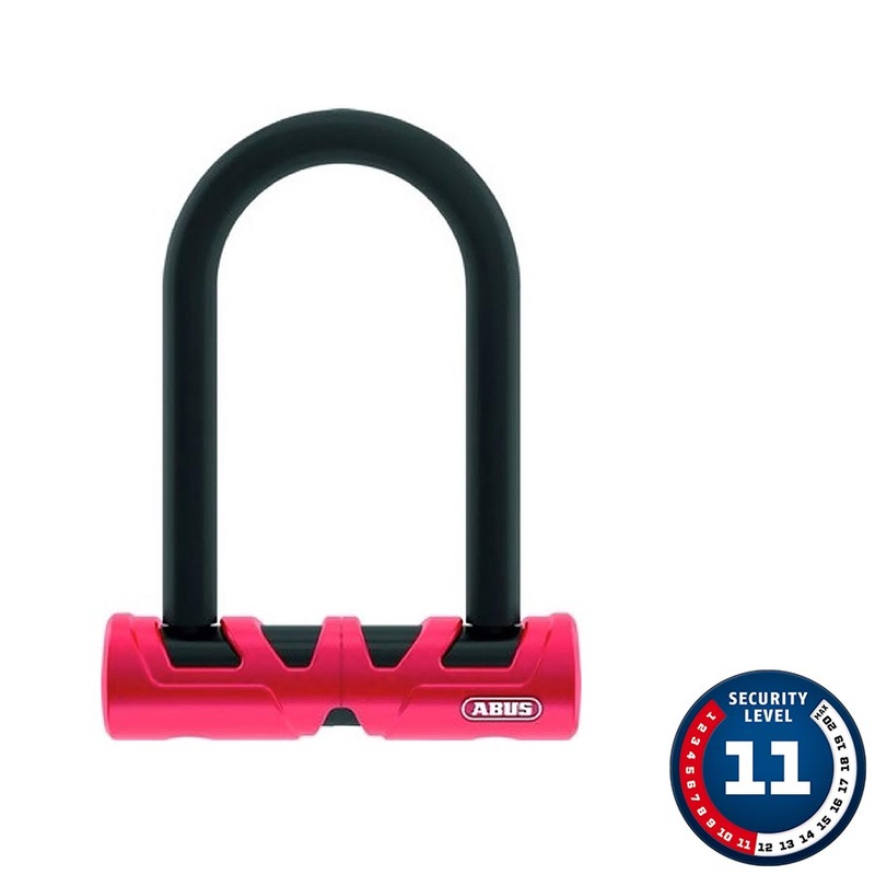 Abus Ultimate U-Lock – x 5.5″ Keyed Black Includes Bracket