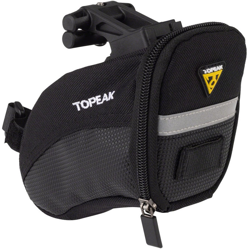 Topeak Aero Wedge Seat Bag – QuickClick, Small, Black